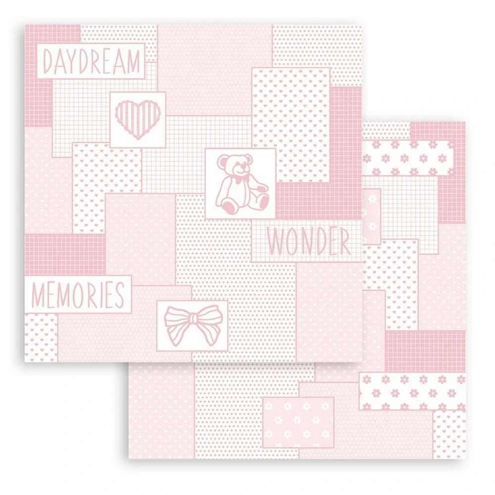 Stamperia Scrapbook papier – Baby Dream 12x12