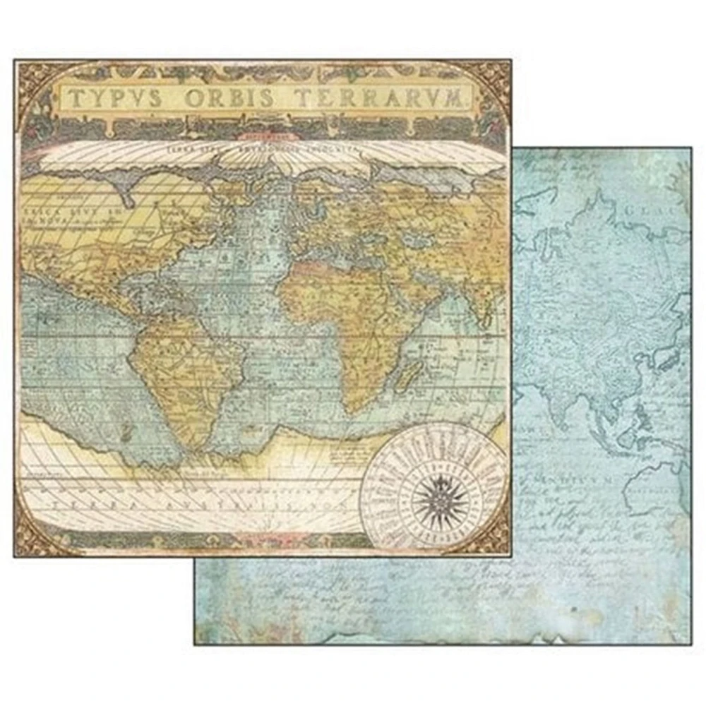 Stamperia Scrapbook papier – Around the World 12x12