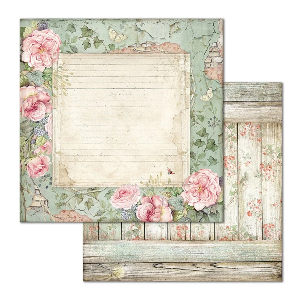 Stamperia Scrapbook papier – House of Roses 12x12