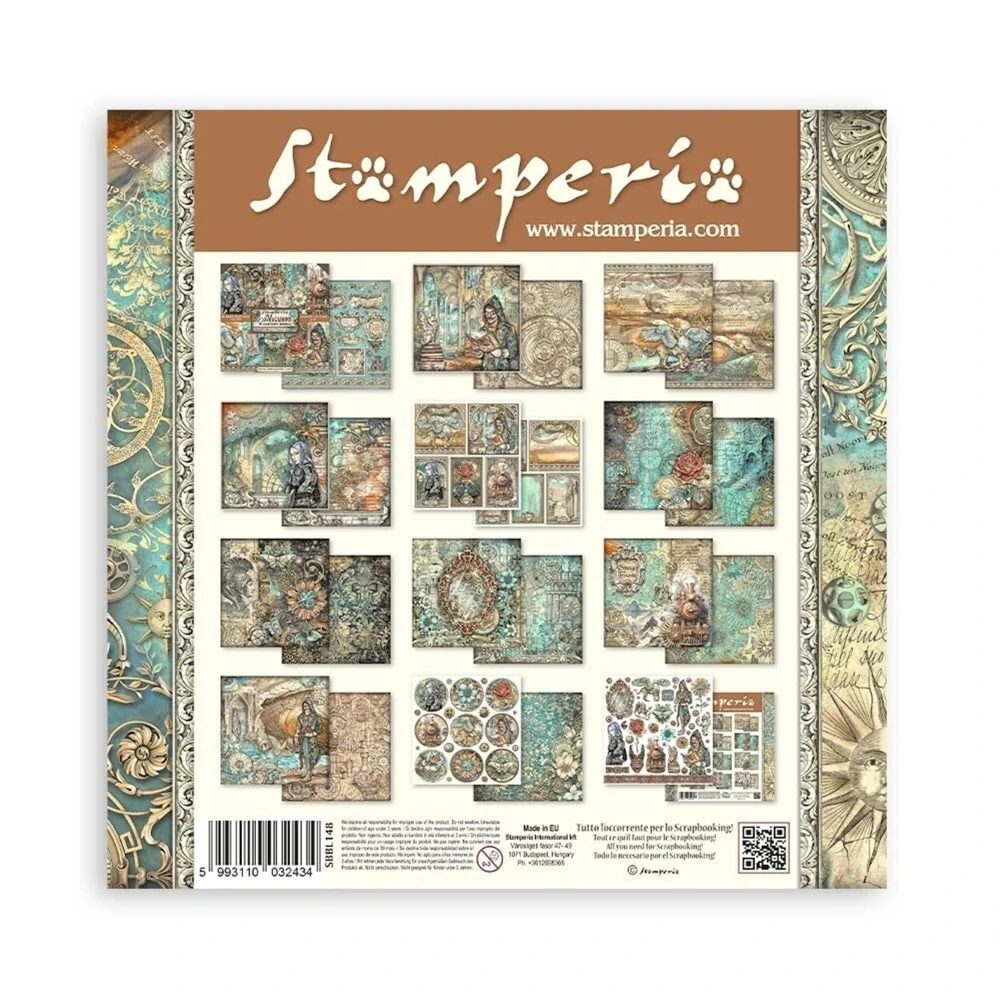 Scrapbook papier – Sir Vagabond in Fantasy World 12x12
