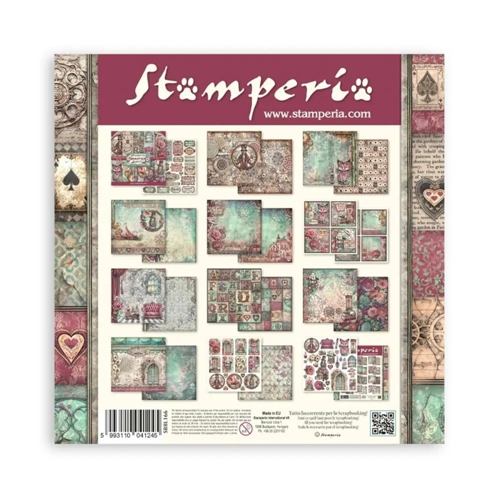 Stamperia Scrapbook papier – Master of Magic 12x12