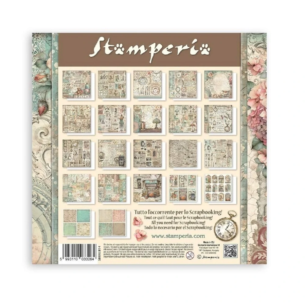 Stamperia Scrapbook papier – Brocante Antiques Maxi 12x12