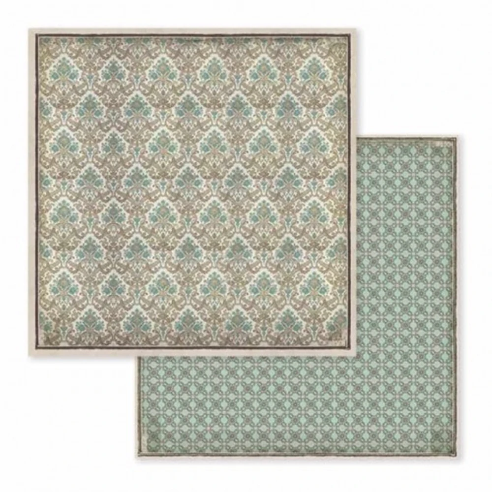 Stamperia Scrapbook papier – Voyages Fantastiques Maxi 12x12