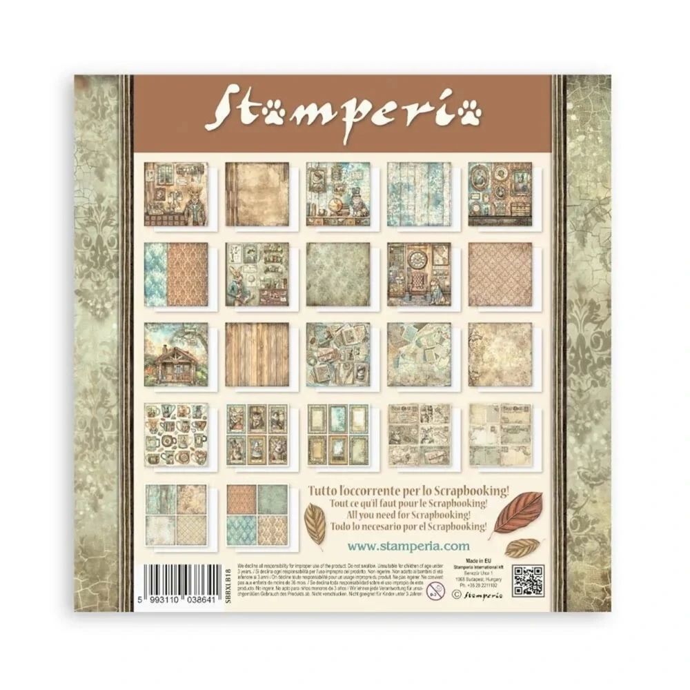 Stamperia Scrapbook papier – Alterego Maxi 12x12