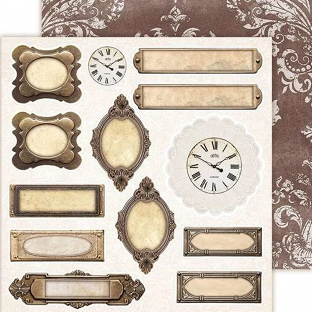 Lemoncraft Scrapbook papier doplnkový Secret Garden 8x8