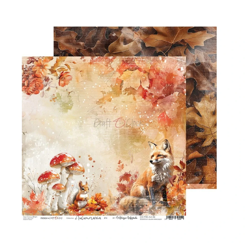 Craft O´ Clock Scrapbook papier - Autumnaria 12x12