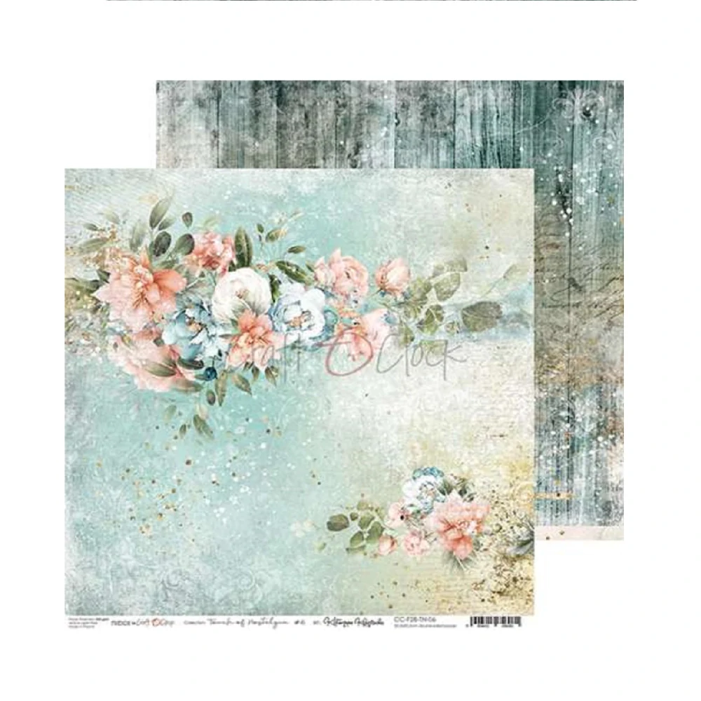 Craft O´ Clock Scrapbook papier - Touch of Nostalgia 8x8
