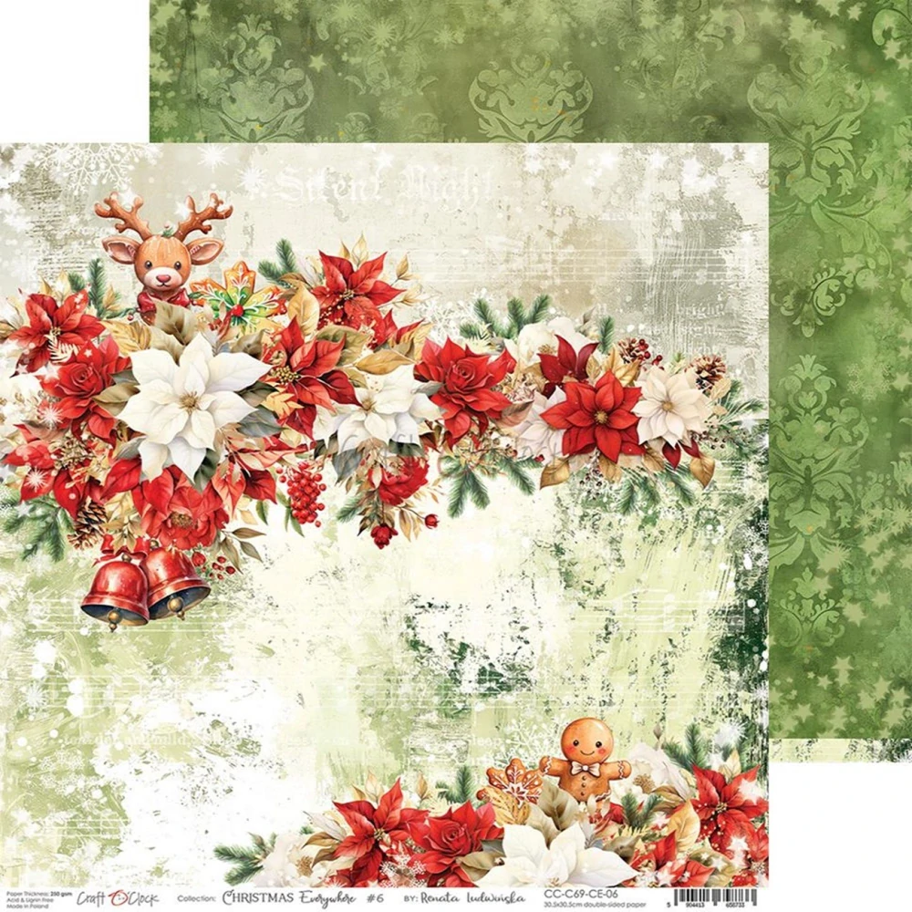 Craft O´ Clock Scrapbook papier - Christmas Everywhere 12x12