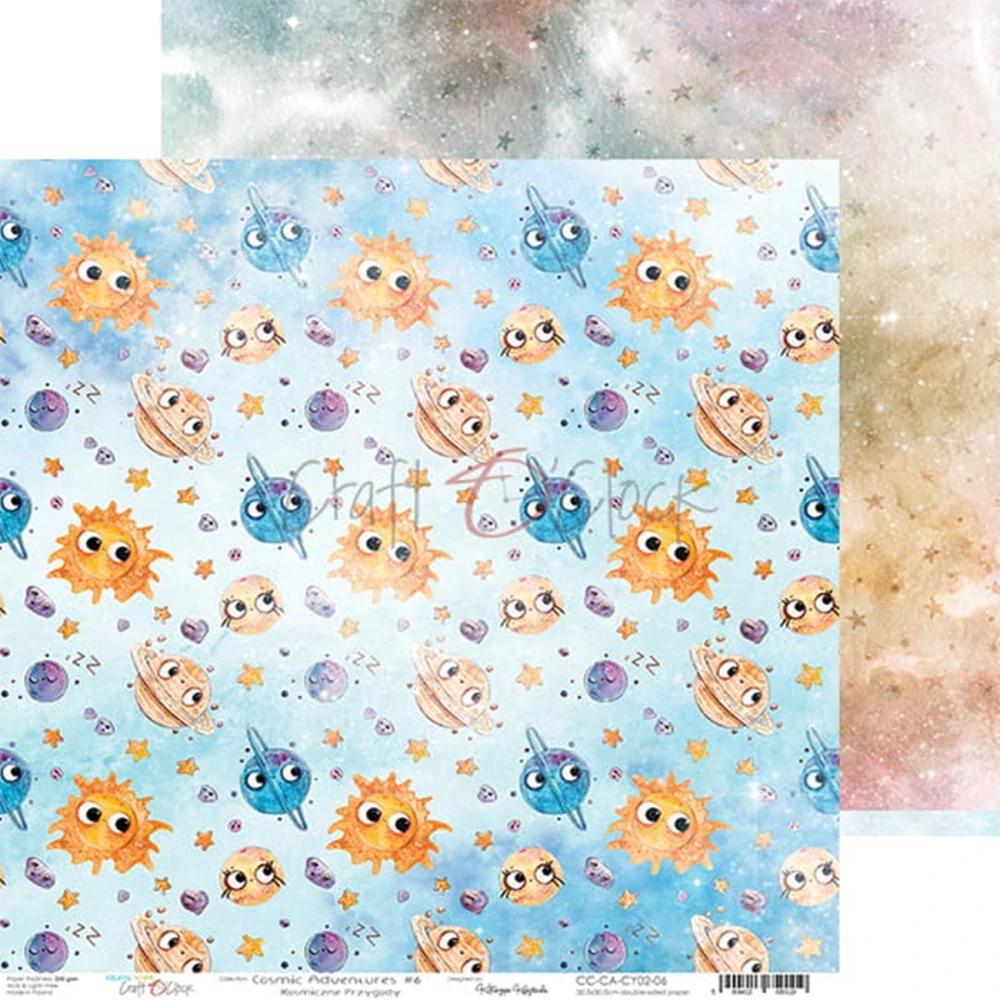 Craft O´ Clock Scrapbook papier - Cosmic Adventures 12x12