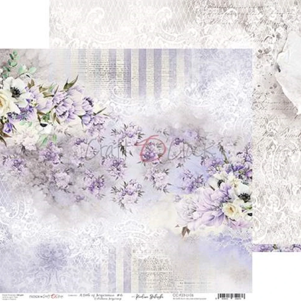 Craft O´ Clock Scrapbook papier - A Little of Inspiration 12x12