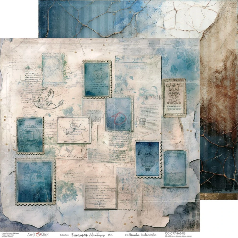 Craft O´ Clock Scrapbook papier - Summer Adventures 12x12