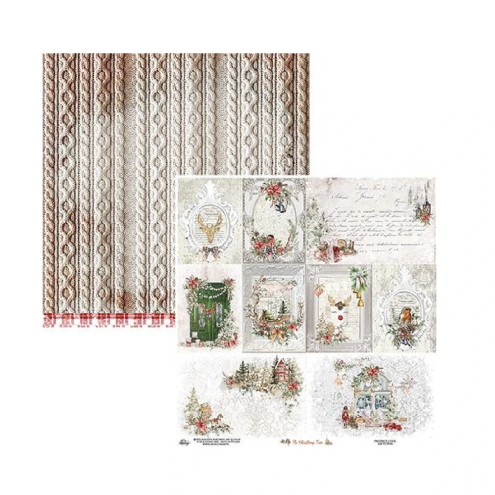 Alchemy of Art Scrapbook papier The Christmas Time 12x12