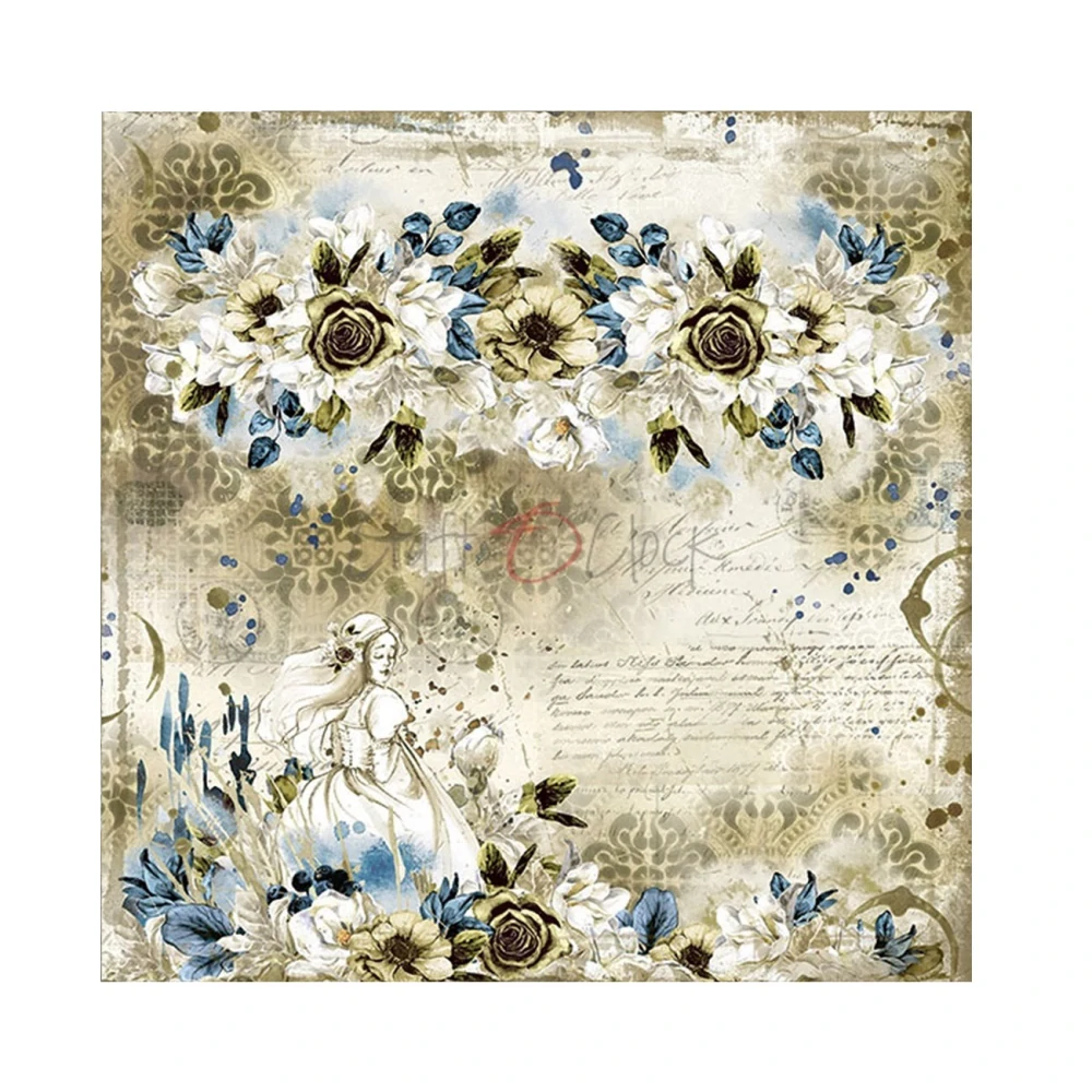 Craft O´ Clock Scrapbook papier - Lovely When You Smile 8x8