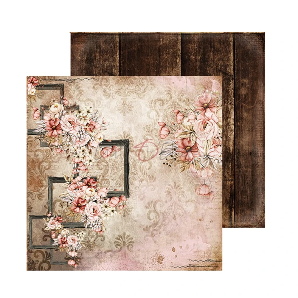 Craft O´ Clock Scrapbook papier - Vintage Beauty 8x8