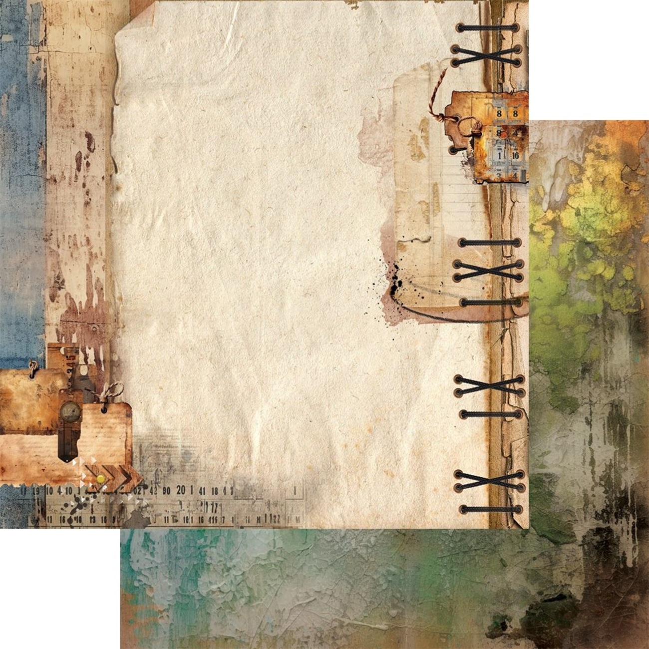 Alchemy of Art Scrapbook papier The Men’s World 12x12