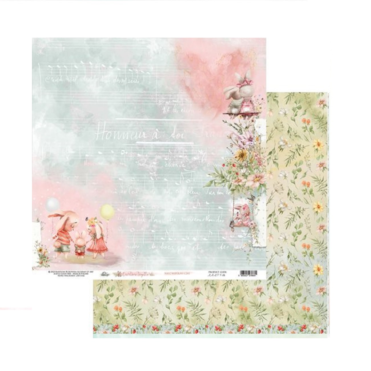 Alchemy of Art Scrapbook papier Our Time Together 12x12