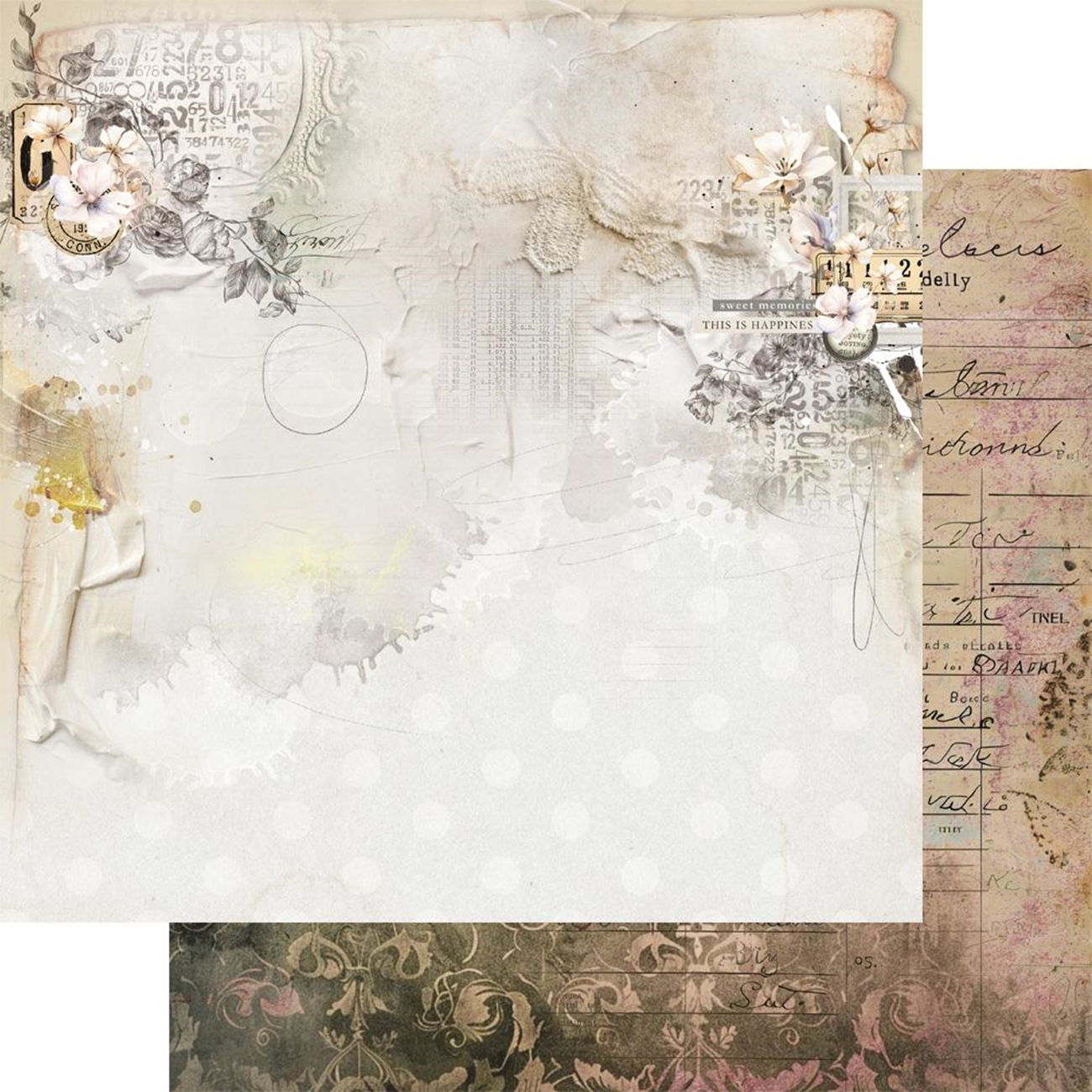 Alchemy of Art Scrapbook papier Natural Beauty 12x12