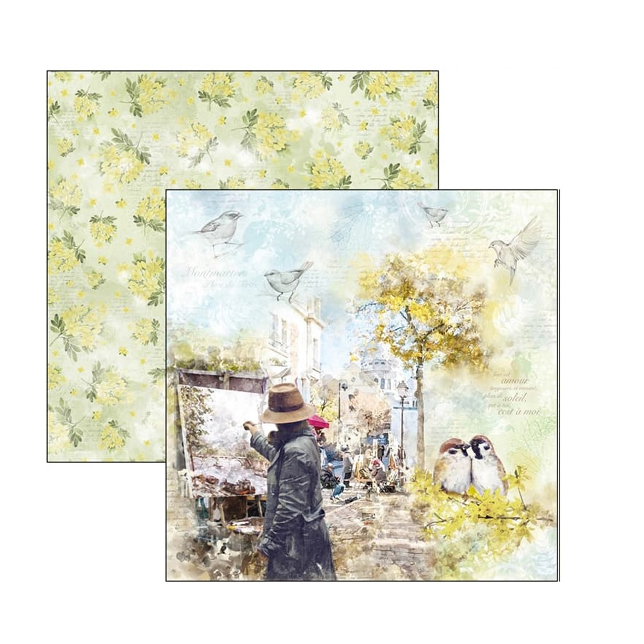 Ciao Bella Scrapbook papier Notre Vie 12x12