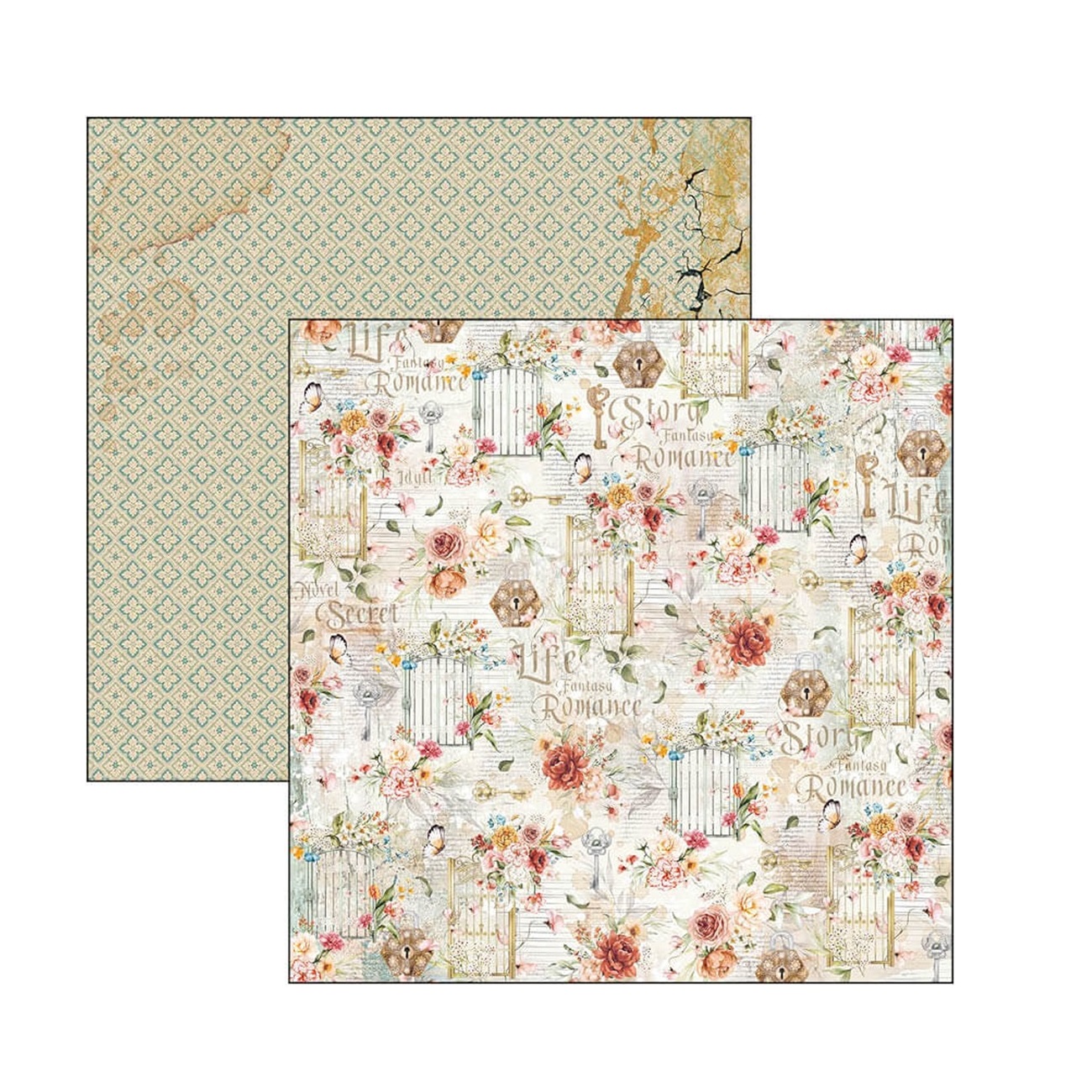 Ciao Bella Scrapbook papier Reign of Grace 12x12