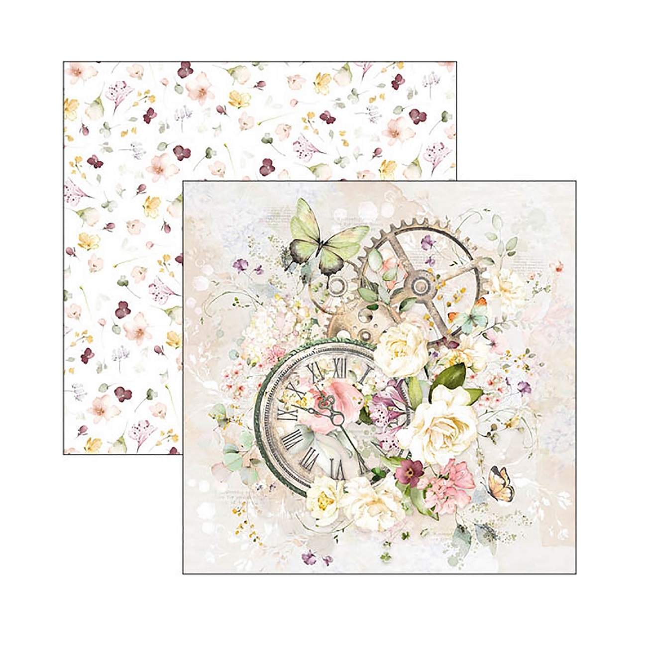 Ciao Bella Scrapbook papier Blooming 8x8