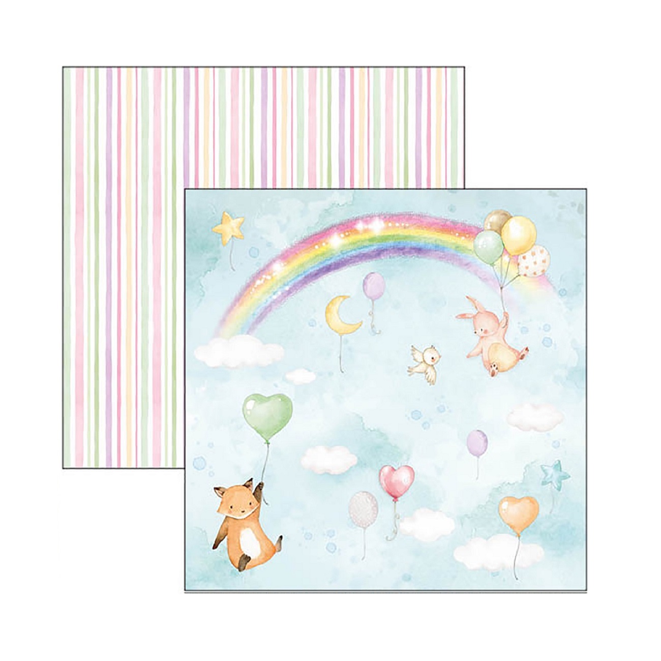 Ciao Bella Scrapbook papier My Tiny World 8x8