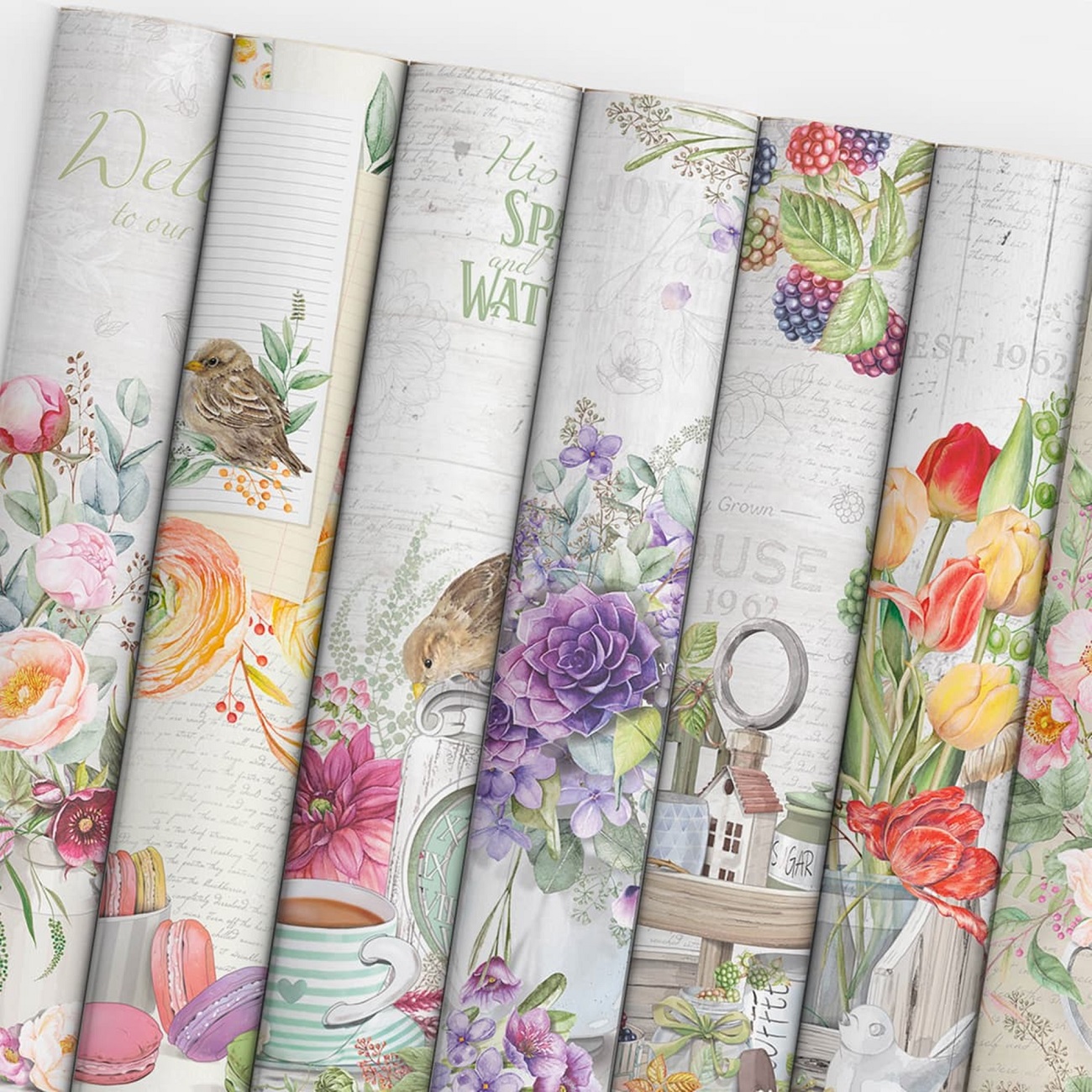 Ciao Bella Scrapbook papier Sparrow Hill 12x12