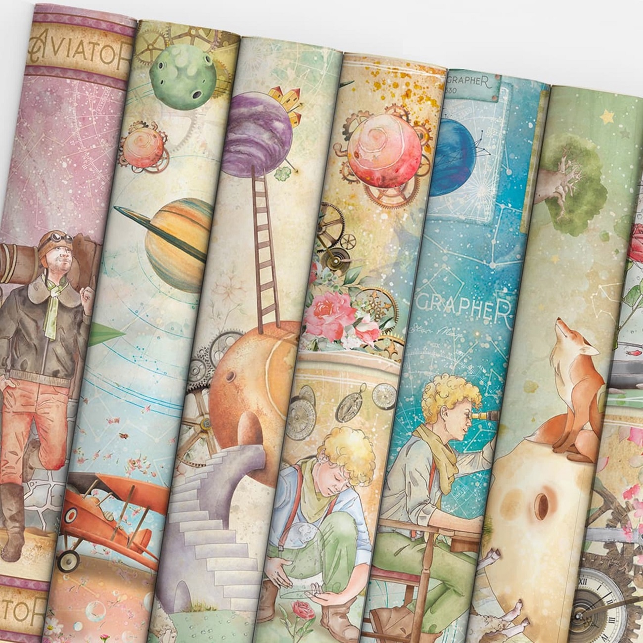 Ciao Bella Scrapbook papier The Little Prince 12x12
