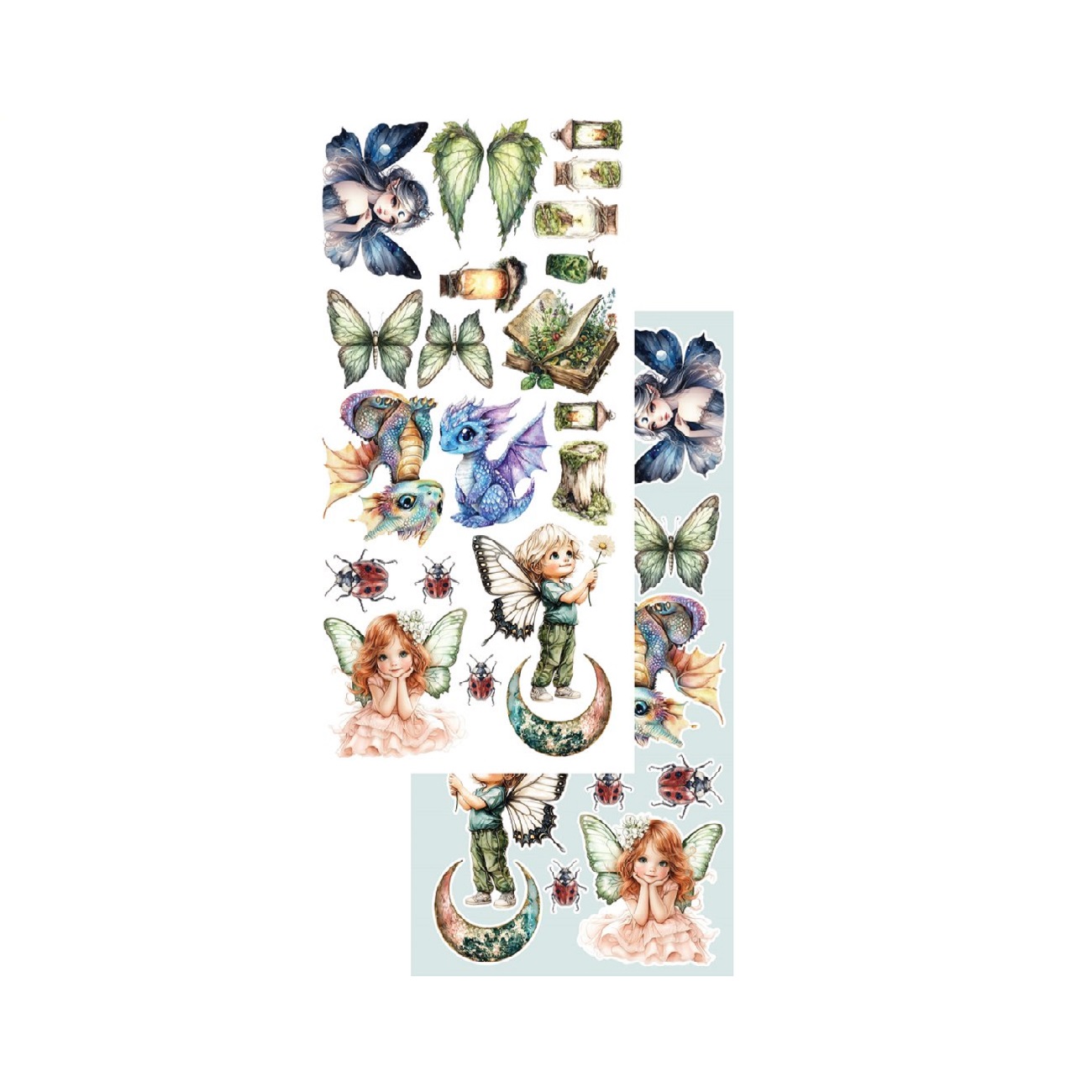 Alchemy of Art Scrapbook papier The World of Fairies 6x12