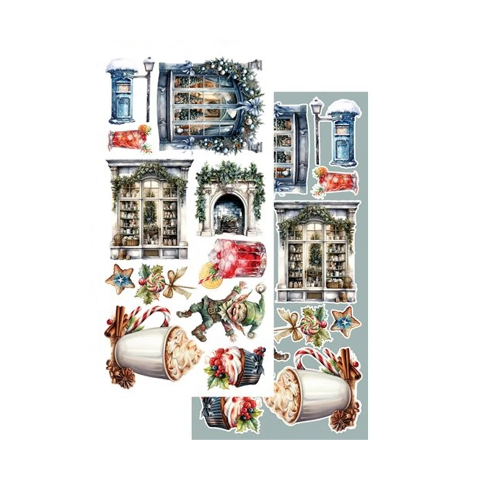 Alchemy of Art Scrapbook papier In Frosty Colors 6x12