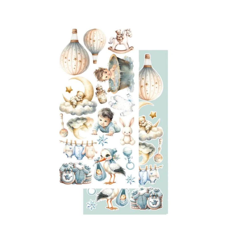 Alchemy of Art Scrapbook papier My Little Baby Boy 6x12