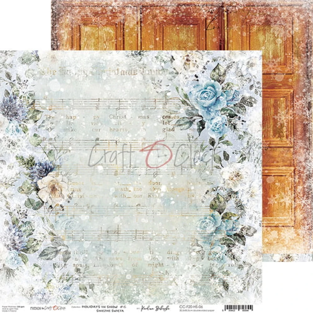 Scrapbook papier - Holidays in Snow 12x12 - Craft O´ Clock