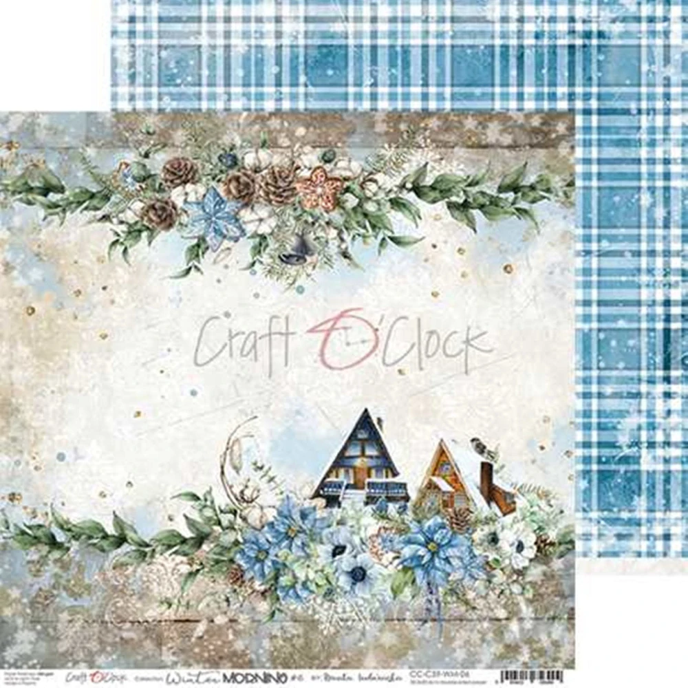  Scrapbook papier - Winter Morning 12x12 - Craft O´ Clock
