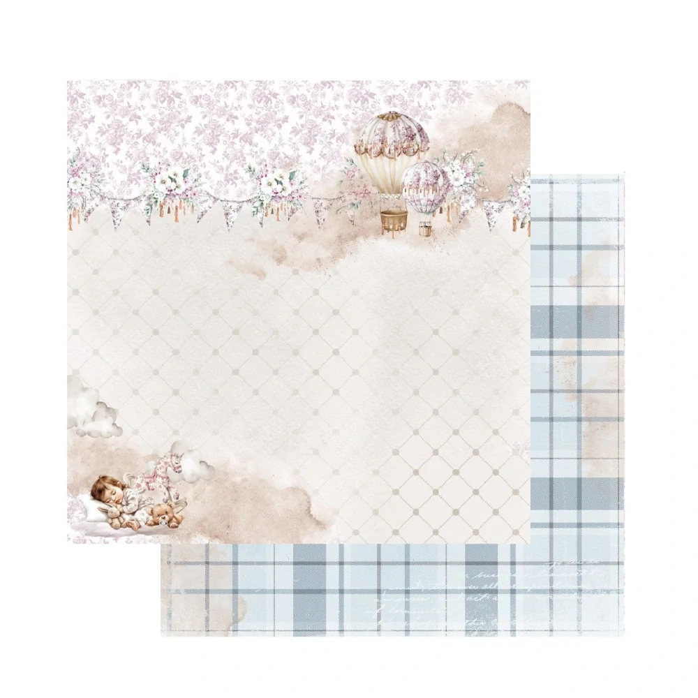 Alchemy of Art Scrapbook papier The Baby 8x8