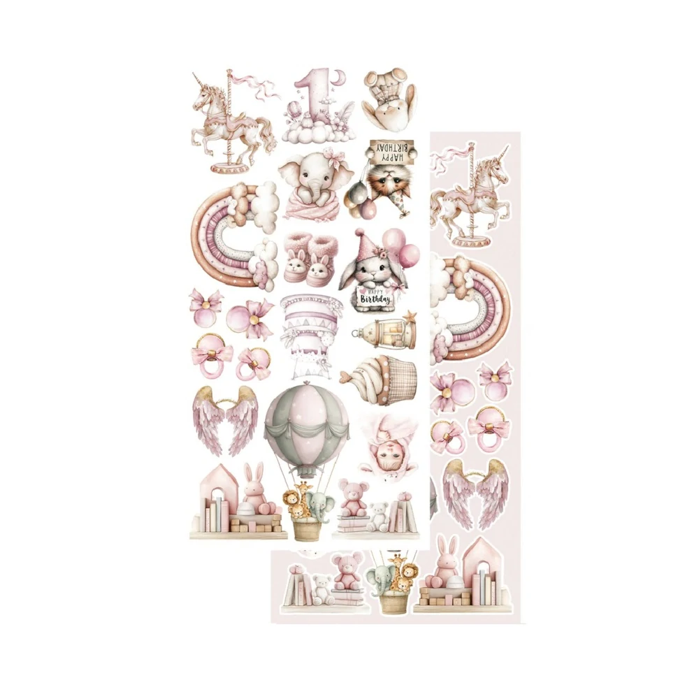 Alchemy of Art Scrapbook papier The Baby-Girl 6x12