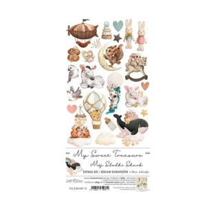 Craft O´ Clock Scrapbook papier - My Sweet Treasure 6x12