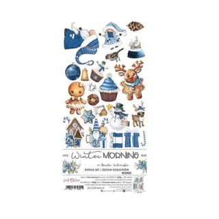 Craft O´ Clock Scrapbook papier - Winter Morning 6x12