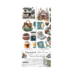 Craft O´ Clock Scrapbook papier - Summer Adventures 6x12