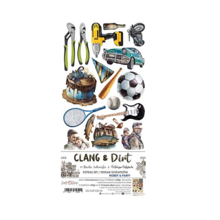 Craft O´ Clock Scrapbook papier - Clang and Dirt 6x12