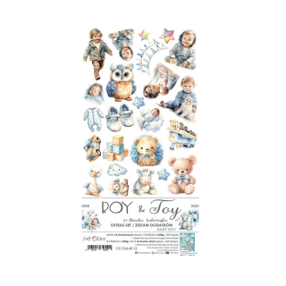 Craft O´ Clock Scrapbook papier - Boy & Toy 6x12 