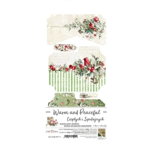 Craft O´ Clock Scrapbook papier - Warm and Peaceful  6x12 