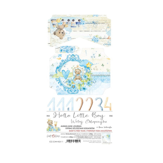 Craft O´ Clock Scrapbook papier - Hello Little Boy 6x12