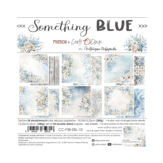 Craft O´ Clock Scrapbook papier - Something Blue 6x6