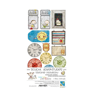 Craft O´ Clock Scrapbook papier - School Adventures 6x12