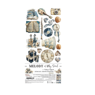 Craft O´ Clock Scrapbook papier - Melody of My Soul Melody 6x12