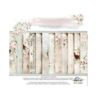 Alchemy of Art Scrapbook papier Romantic Shabby Chic 8x8