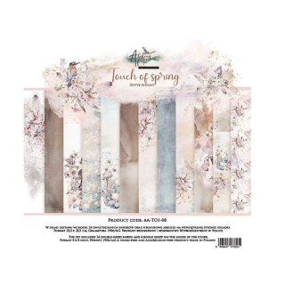 Alchemy of Art Scrapbook papier Touch of Spring 8x8