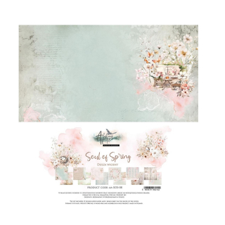 Alchemy of Art Scrapbook papier Soul of Spring 8x8