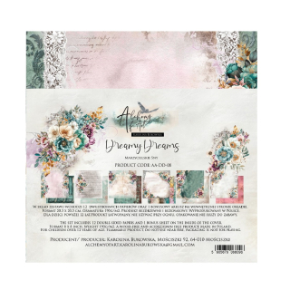 Alchemy of Art Scrapbook papier Dreamy Dreams 8x8