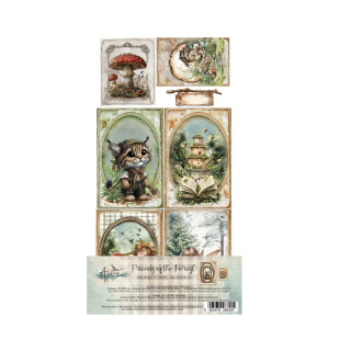 Alchemy of Art Scrapbook papier Friends of the Forest 6x12