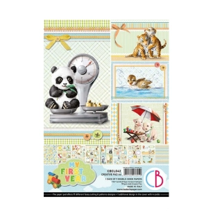 Ciao Bella Scrapbook papier My First Year A4
